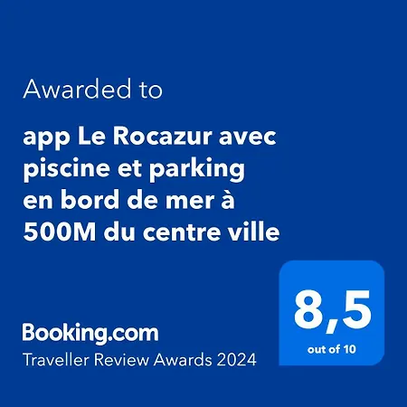 App Le Rocazur Avec Piscine Et Parking En Bord De A 500m Du Centre * Menton